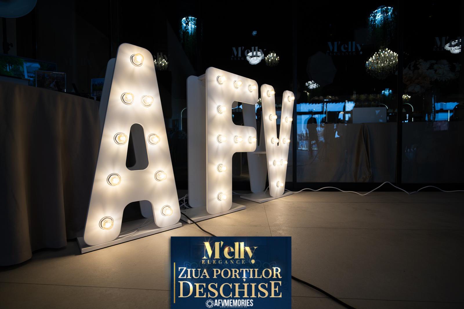 Logo 3D pentru spațiu comercial